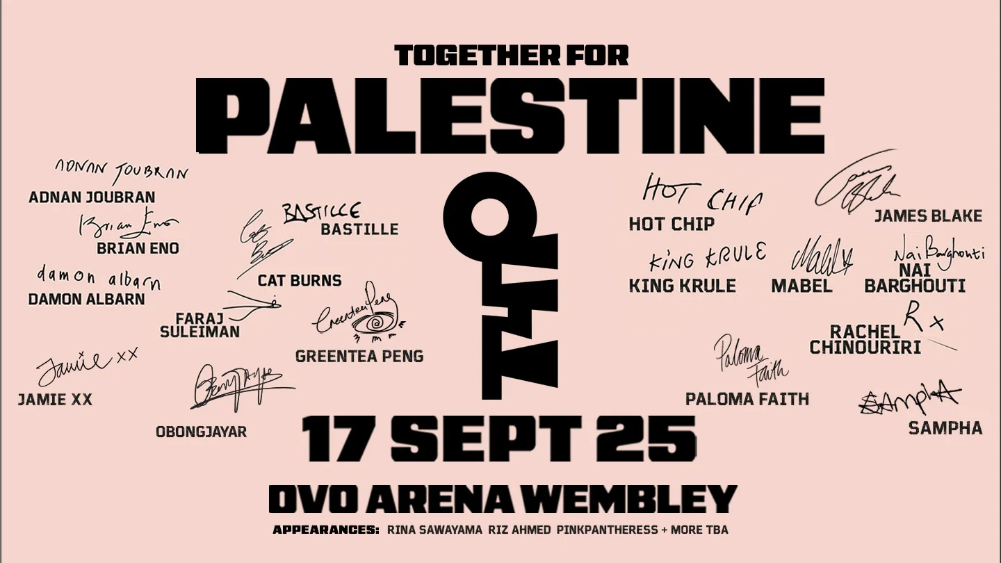 Silence is Impossible: Make some noise for Brian Eno’s ‘Together for Palestine’ gig